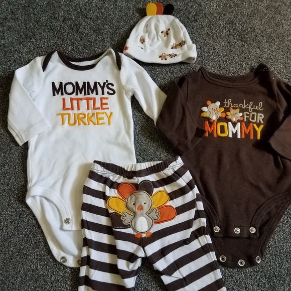 Carter's Other - Carters 3m Thanksgiving set